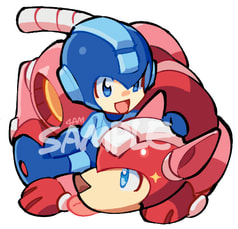 ロックマン&ラッシュアクキー