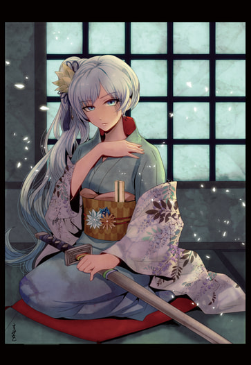 RWBY和装ポストカード-Weiss