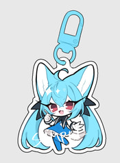 シシマル　アクリルキーホルダー
