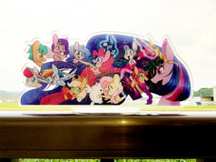 Mane6&5 巨大キラキラアクリルスタンド