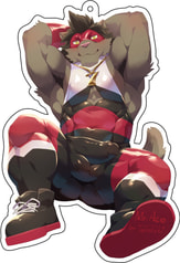 Mr.Aceアクリルキーホルダー
