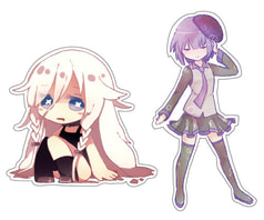 デフォ子×IAミニシール