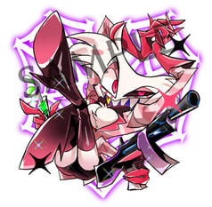 Angeldustアクリルキーホルダー (エンジェルダストアクリルキーホルダー)