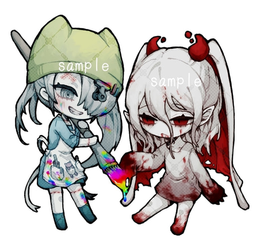 アクスタ　アリス&ブラッディ・アーティスト