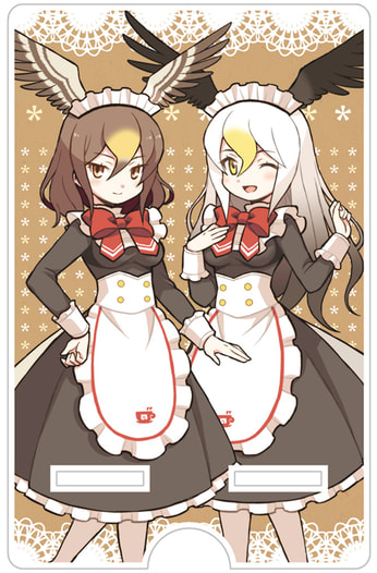 オオタカ＆ハクトウワシ　スマホスタンド