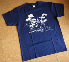 JapanPonyconオリジナルTシャツ（紺）