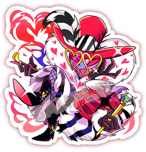 Valentinoアクリルキーホルダー