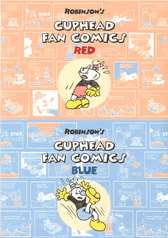 CUPHEAD FAN COMICS RED & BLUE