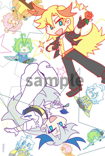 ザック＆アキラポストカード