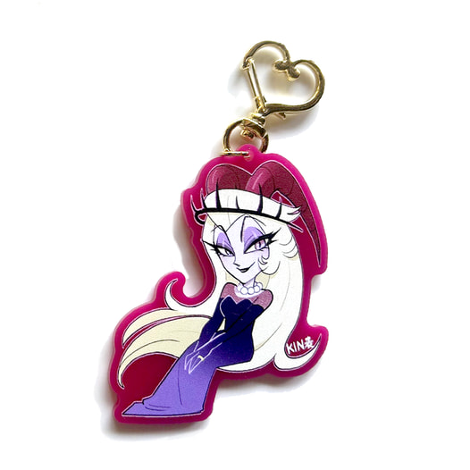 【KIN麦】Hazbin Hotel・リリス／カラーアクリルキーホルダー