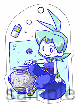 キルトアクリルキーホルダー