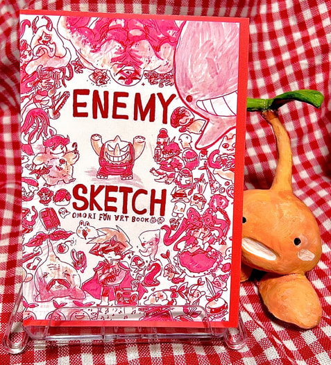ENEMY SKETCH OMORI FUN ART Book 