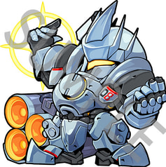 【OVERWATCH】ラインハルト【アクリルキーホルダー】