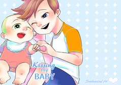 Kissing my baby
