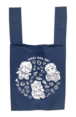 出陣！お買い物エコバッグ「ネイビー」～讃岐・越後・武蔵～