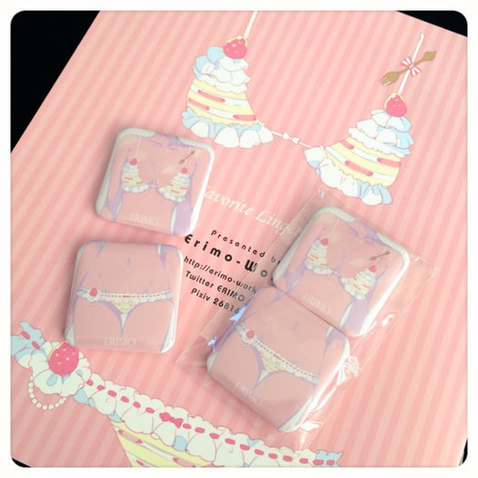 Favorite Lingeries缶バッジ