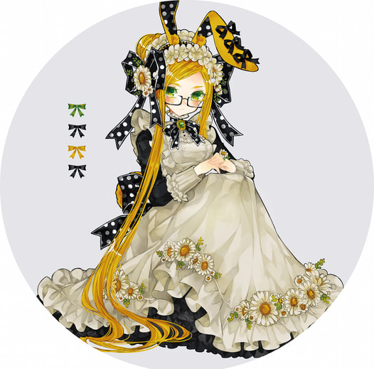 うさみみメイドさん　キャンバスアート