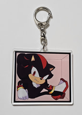 シャドウ アクリルキーホルダー