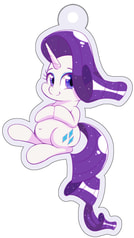 MLPおすわりキーホルダー　ラリティ