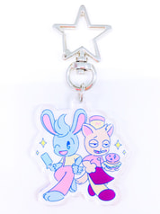 ナイスクリームガイ＋バーガーパンツ  アクリルキーホルダー