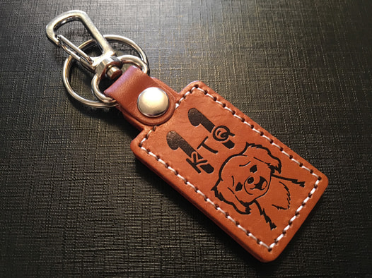 KTQ11発行記念 本革キーホルダー