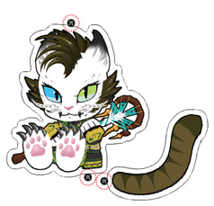 ボズヤンロスガルゆらゆらしっぽアクリルキーホルダー[バイシャーエン]