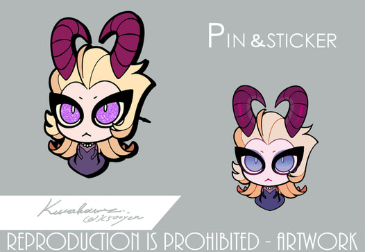 Lilith Pin & Sticker