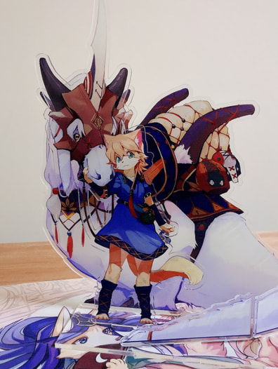エヤカーアクリルフィギュア