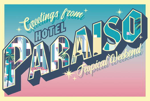 HOTEL PARAISO グリーティングカード