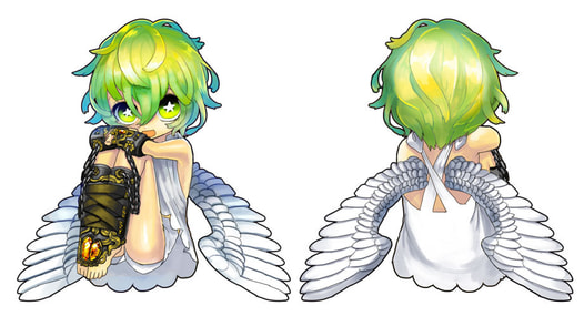 悪夢系宝束少年ストラップ[シリトン]