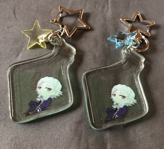 毒瓶アクリルキーホルダー