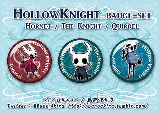 HollowKnight 缶バッジセット