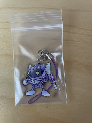 光波さんアクリルストラップ
