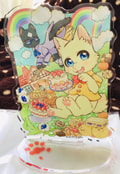 しろ猫くろ猫ファンタジア一巻表紙絵