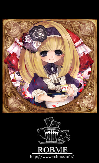 オリジナル缶バッジ（アリス）