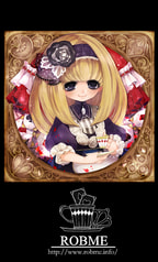 オリジナル缶バッジ（アリス）