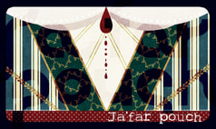 ジャーファルモチーフデザインポーチ