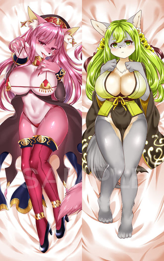 セルケト＆助友抱き枕カバー（ピーチスキン）