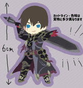 漆黒ひろしアクリルキーホルダー