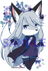 麗獣おとぎ草子くれはアクリルキーホルダー