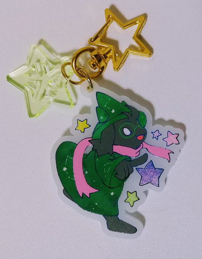 星空アクリルキーホルダー　ラルセイ