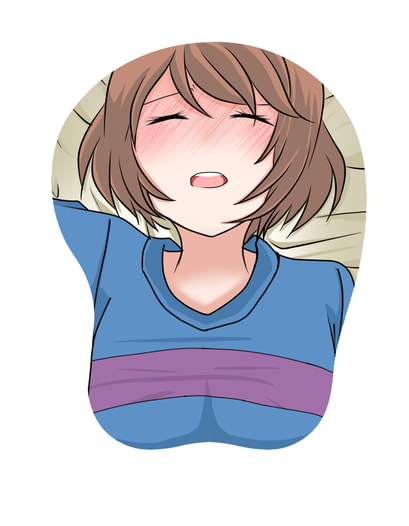 フリスクのおっぱいミニマウスパッドストラップ