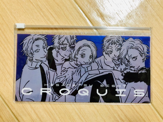 CROQUISスライダーポーチ青