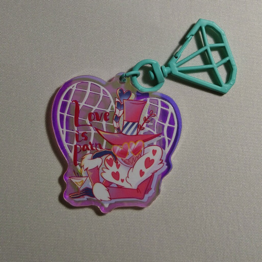 Valentinoアクキー　オーロラ