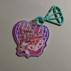 Valentinoアクキー　オーロラ