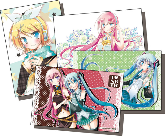 ボカロポストカードセット