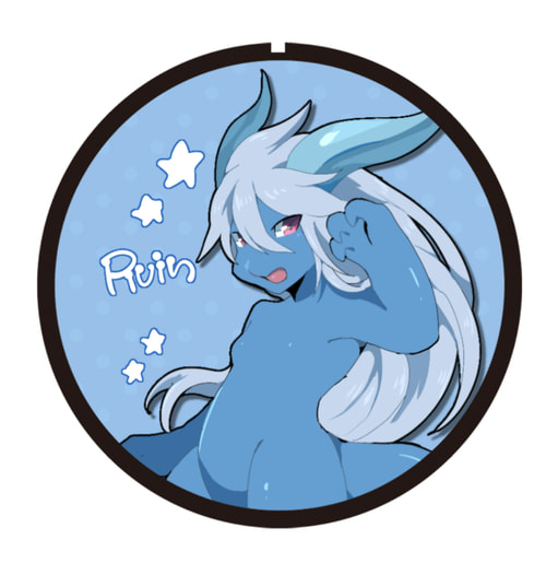 マット缶バッジ ルイン