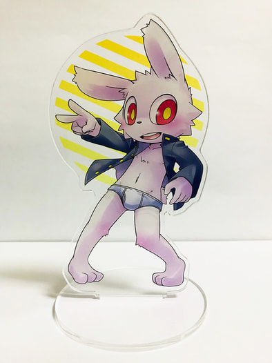 半月くん パンツ穿き替えアクリルスタンド