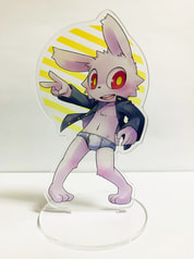 半月くん パンツ穿き替えアクリルスタンド