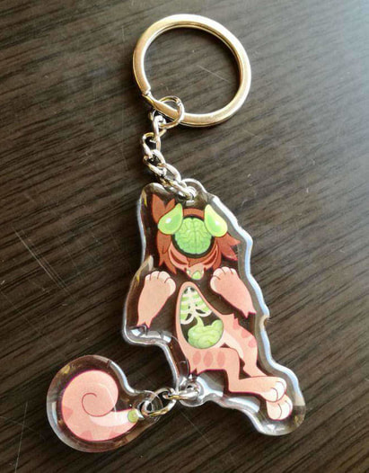 Candy Gore Double-Sided Charm